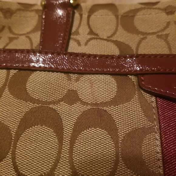 Coach, Jacquard Signature Stripe Tote,F28504 Style - Picture 2 of 8